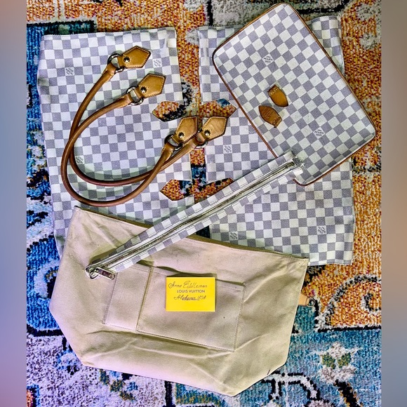 💓 damier azure small wallet Handmade - Picture 15 of 16